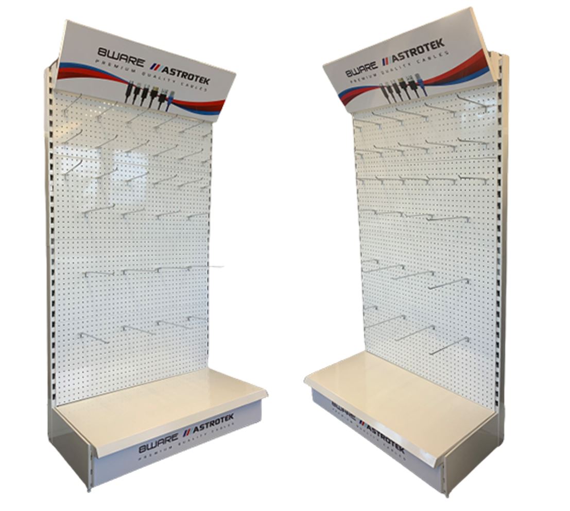 8ware/Astrotek Retail Cable Display Stand 2 - Dimension 51x15x102cm - Get it FREE when buy $1000 8ware/Astrotek Products