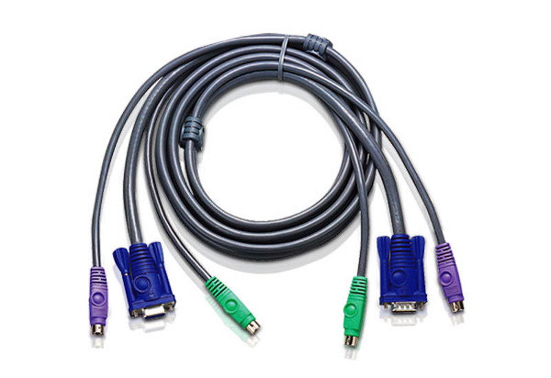 Aten KVM Cable 1.2m with VGA & PS/2 to VGA & PS/2 (LS)