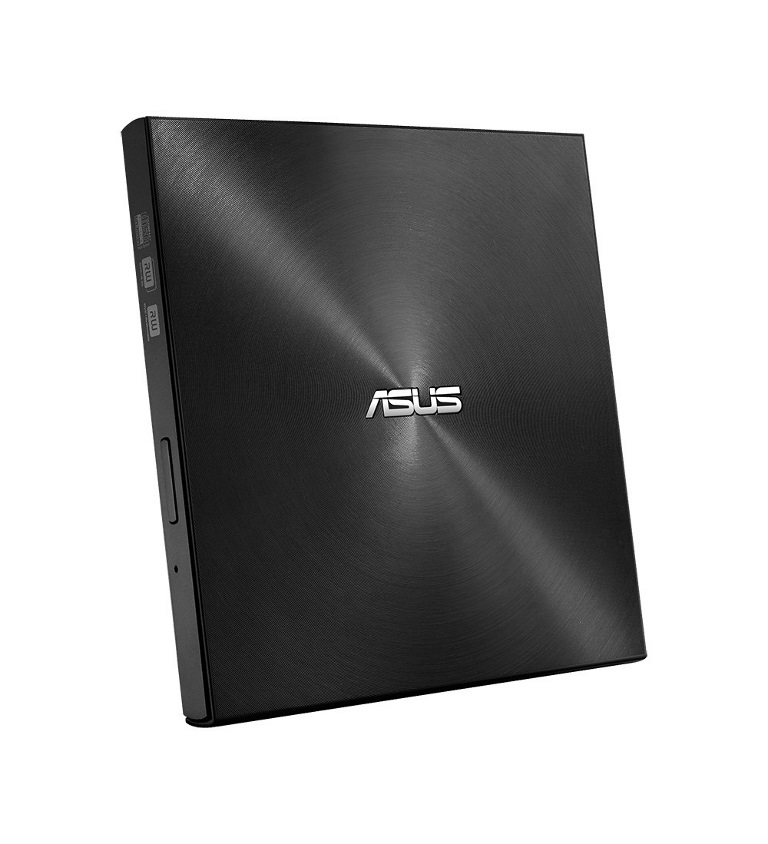 ASUS SDRW-08D2S-U LITE/BLACK/ASUS ZenDrive U9M Ultra-Slim External DVD Writer, Portable 8X DVD Burner With M-DISC Support, USB-C & A, Windows & MacOS