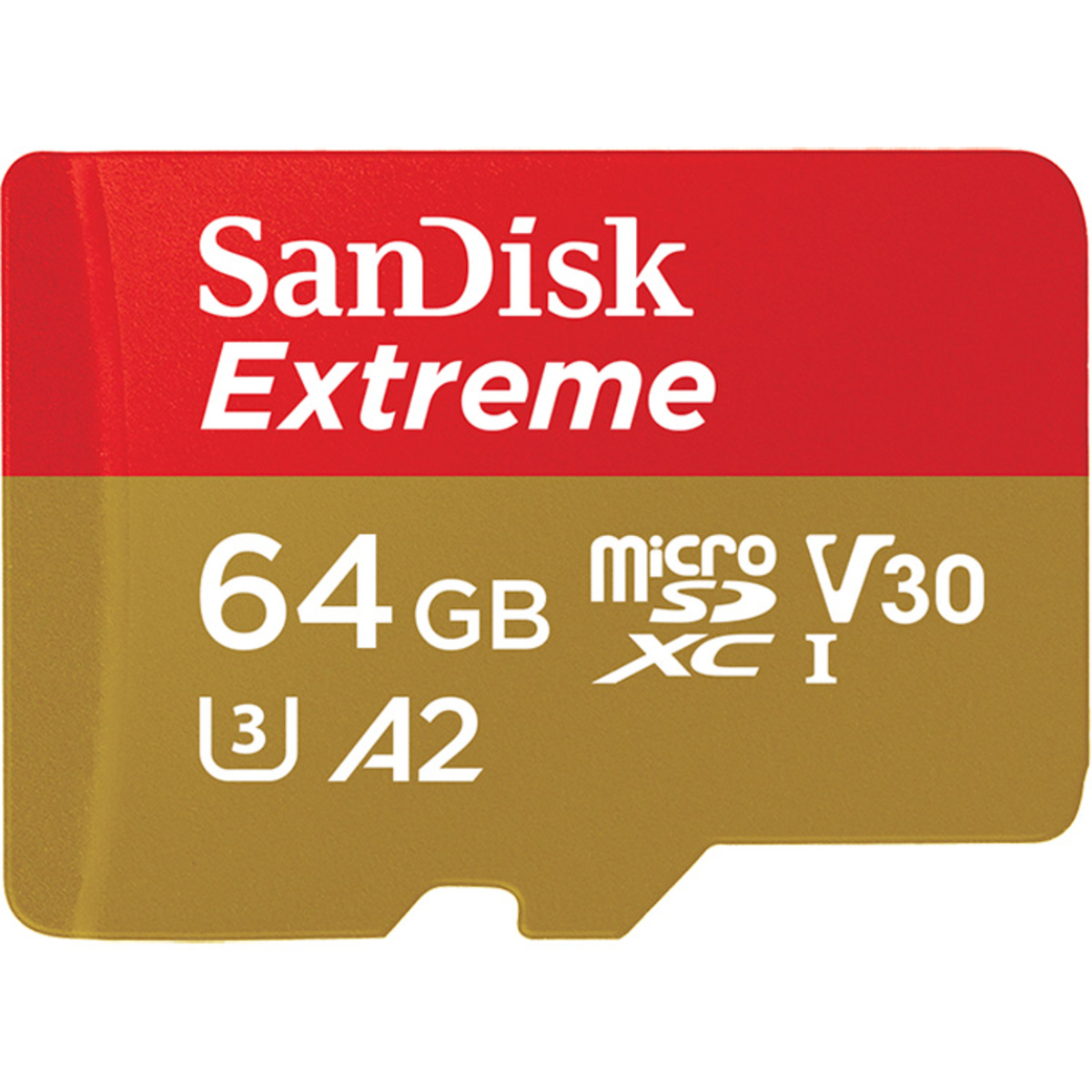 SanDisk Extreme 64GB microSD SDXC SQXAF V30 U3 C10 A2 UHS-1 160MB/s R 60MB/s W 4x6 SD Adaptor Android Smartphone Action Camera Drones