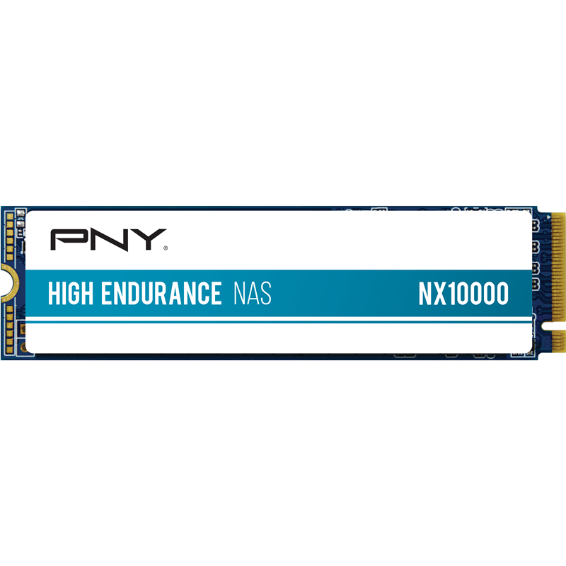 PNY NX1000 2TB NVMe Enterprise SSD 24/7 3500MB/s 3000MB/s R/W 10K TBW 607K/680K IOPS for NAS Server 5yrs wty