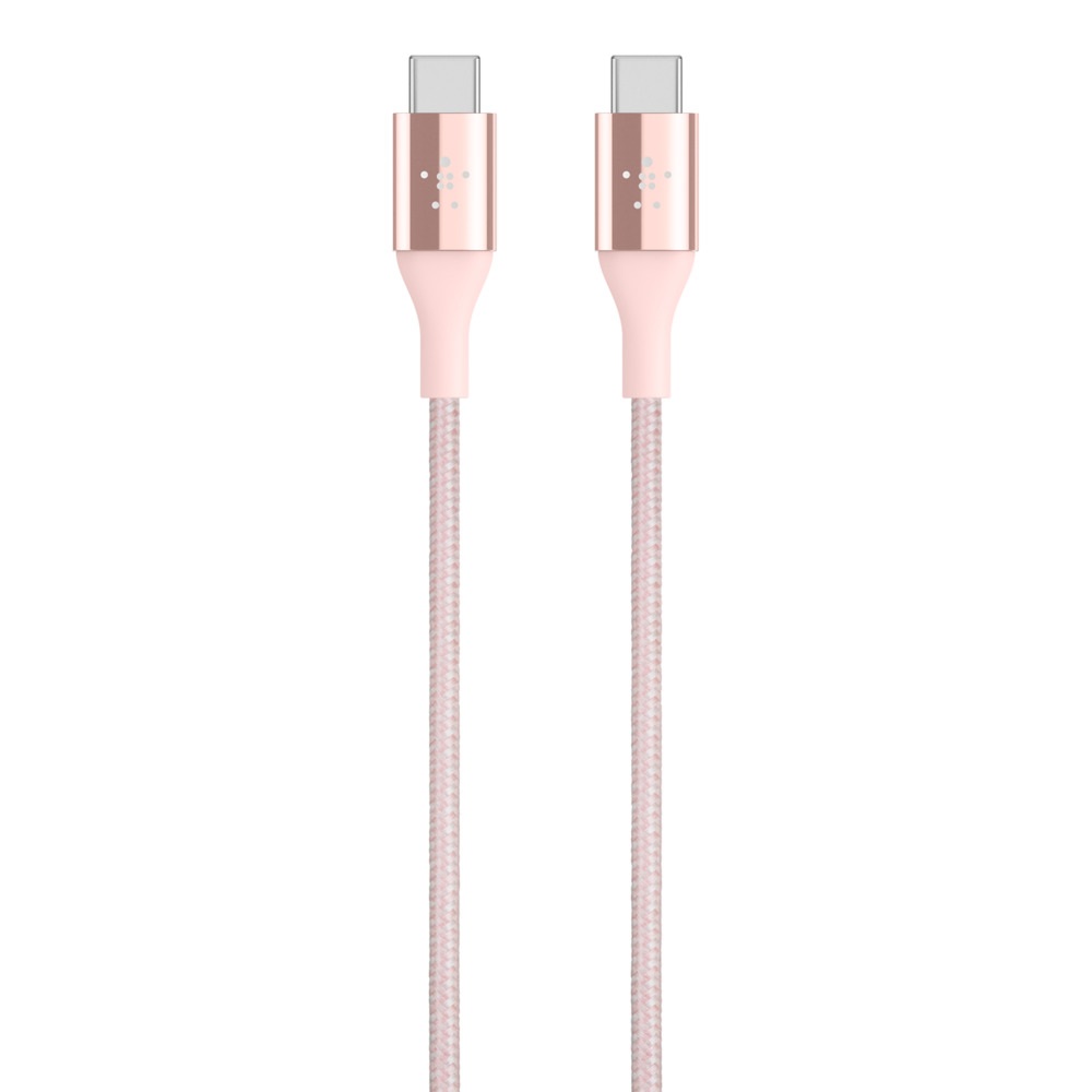 BELKIN MIXIT↑™ DuraTek™ USB-C™ Cable (USB Type-C™) - ROSE GOLD (F2CU050bt04-C00), Fast Charge Compatible, Flexible insulation reduces friction