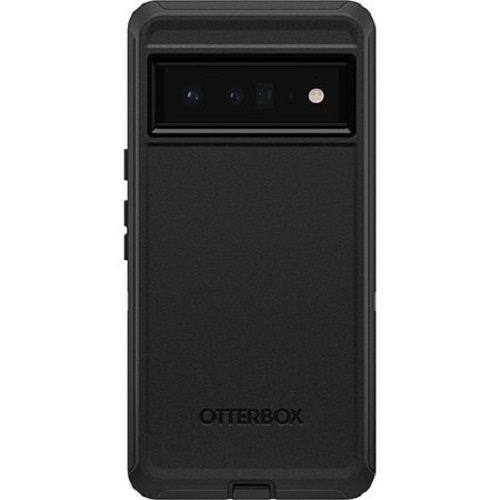 OtterBox Google Pixel 6 Pro Defender Series Case - Black (77-84055), Multi-Layer Defense, Wireless Charging Compatible, Holster/Kickstand