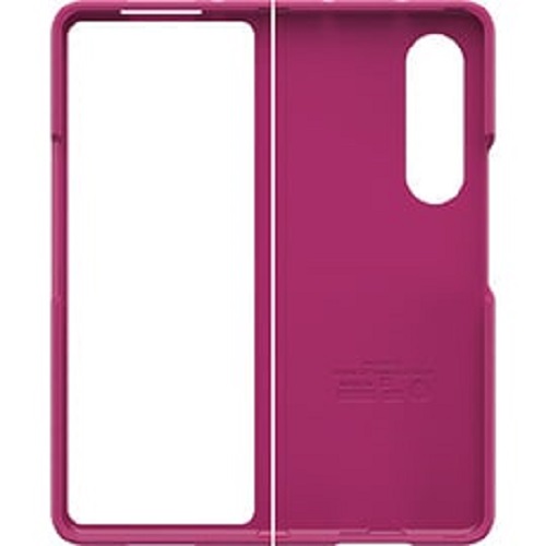 OtterBox Galaxy Z Fold3 5G Thin Flex Series Case - Fuchsia Party (Pink) (77-87378), Sleek, Two-Piece Case, Precision Design, Easy To Install/Remove