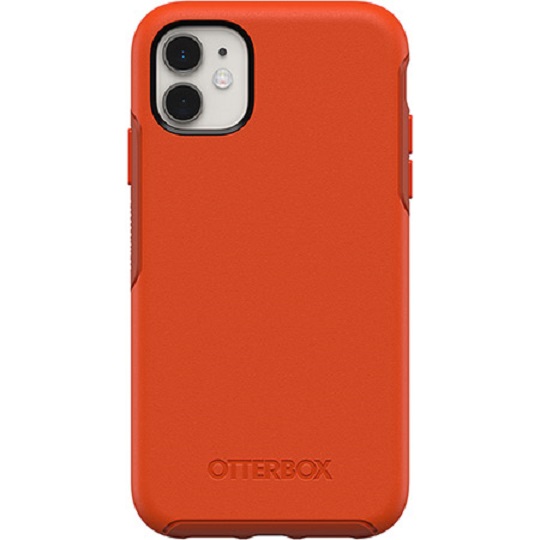 OtterBox Apple iPhone 11 Symmetry Series Case - Risk Tiger Red/Orange (77-62471), 360-Degree Phone Protection, Drop Protection, Precision Design