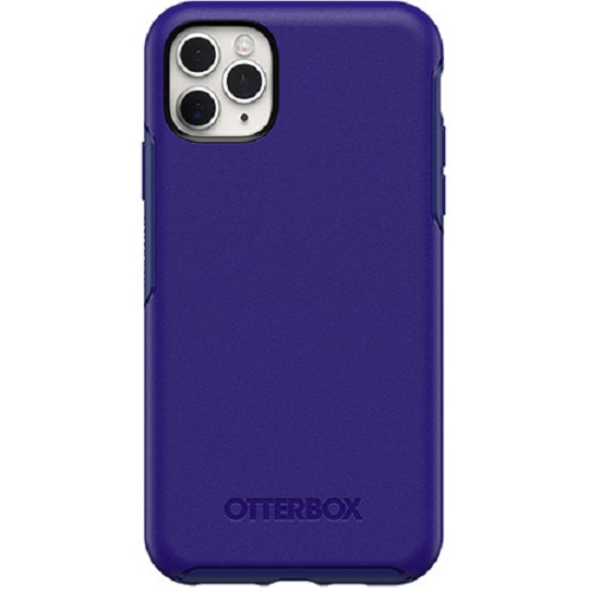 OtterBox Apple iPhone 11 Pro Max Symmetry Series Case - Sapphire Secret Blue (77-62594), 360-Degree Phone Protection, Drop Protection, Easy On/Off