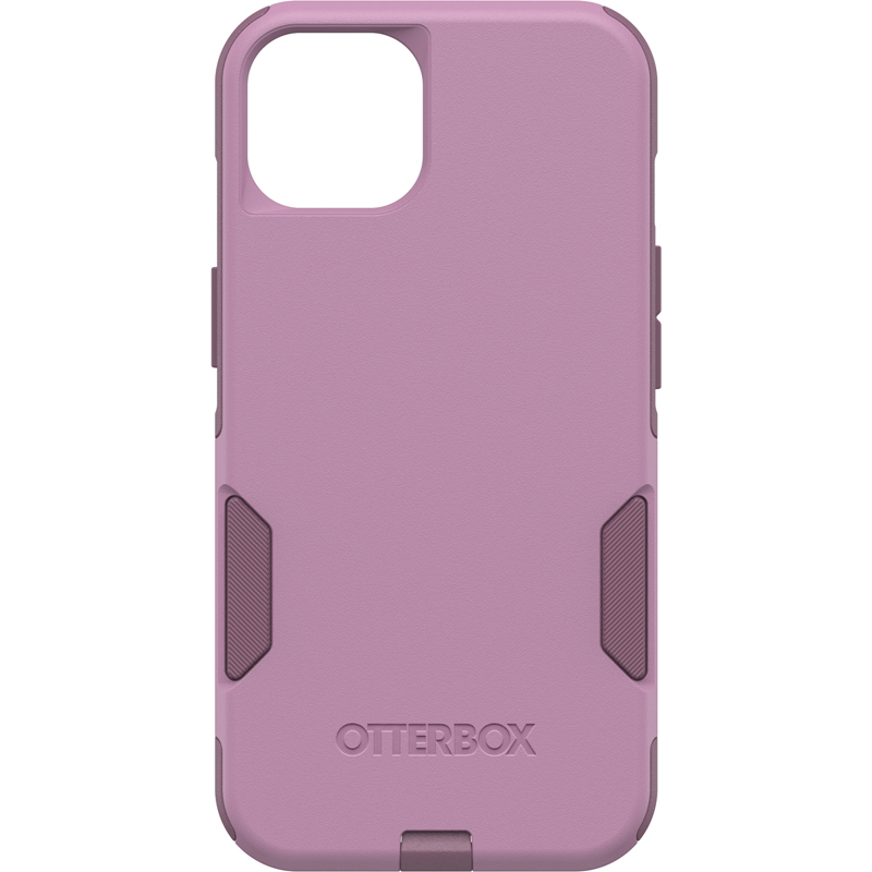 OtterBox Apple iPhone 13 Commuter Series Antimicrobial Case - Maven Way (Pink) (77-85422), Wireless Charging Compatible, Pocket-Friendly Design