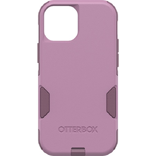 OtterBox Apple iPhone 13 mini Commuter Series Antimicrobial Case - Maven Way (Pink) (77-85872), Wireless Charging Compatible, Pocket-Friendly Design