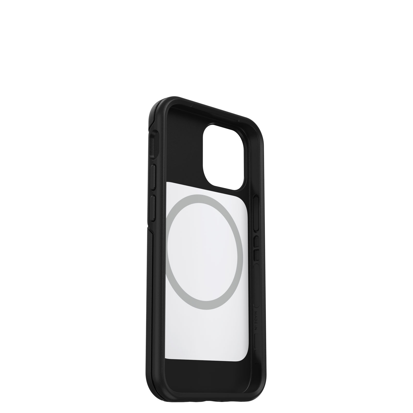 OtterBox Apple iPhone 13 mini Symmetry Series+ Antimicrobial Case with MagSafe - Black (77-83594), Wireless Charging Compatible,Easy On/Off