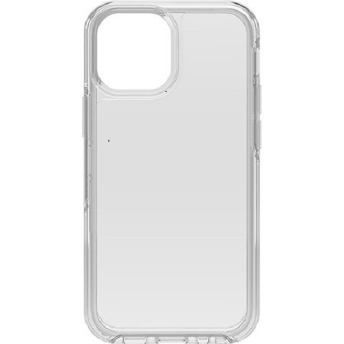 OtterBox Apple iPhone 13 mini Symmetry Series Clear Antimicrobial Case - Clear (77-83717), Wireless Charging Compatible, Pocket-Friendly Design