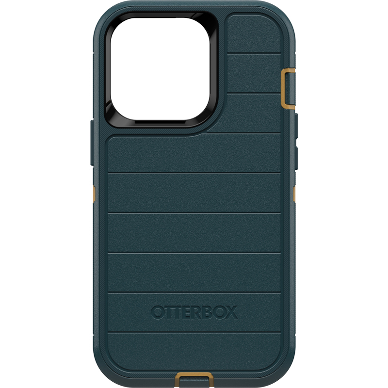 OtterBox Apple iPhone 13 Pro Defender Series Pro Case - Hunter Green (77-83534), Wireless Charging Compatible, Multi-Layer Defense, Holster/Kickstand