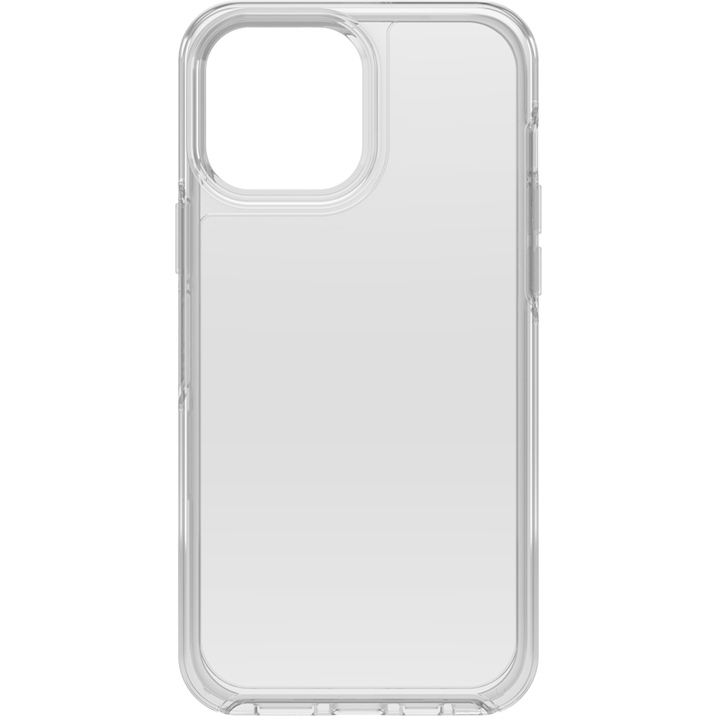 OtterBox Apple iPhone 13 Pro Max Symmetry Series Clear Antimicrobial Case - Clear (77-83505), Wireless Charging Compatible, Ultra-Thin Design