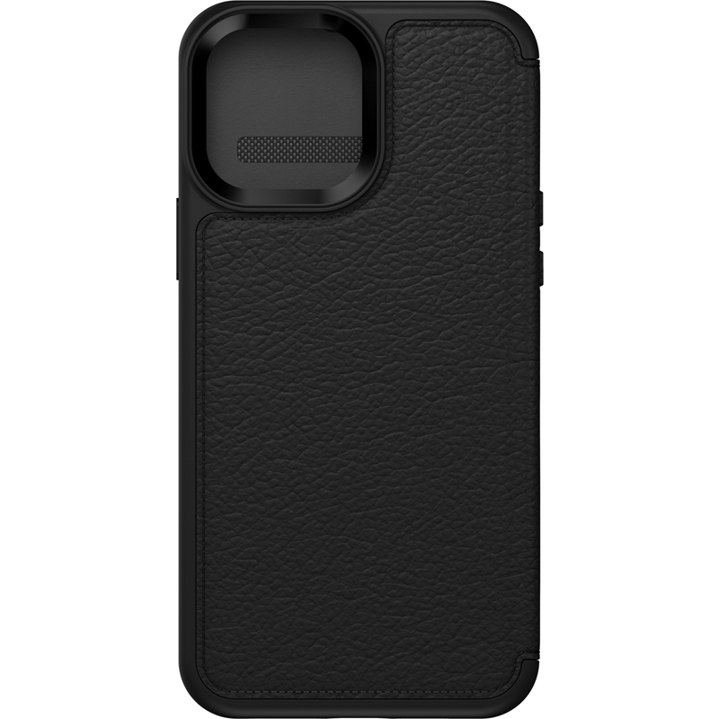 OtterBox Apple iPhone 13 Pro Max Strada Series Case - Shadow Black (77-85800), Slim-Profile, Card Holder Secures Cash Or Cards