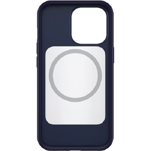 OtterBox Apple iPhone 13 Pro Symmetry Series+ Antimicrobial Case with MagSafe - Navy Captain (Blue) (77-83590), Wireless Charging Compatible
