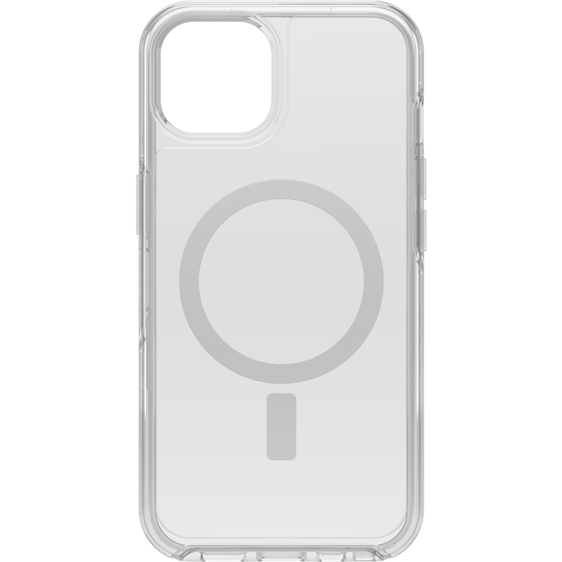 OtterBox Apple  iPhone 13 Symmetry Series + Clear Antimicrobial Case for MagSafe - Ant Clear (77-85644), Wireless charging compatible
