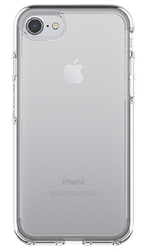 OtterBox Apple iPhone SE (2nd gen) and iPhone 8/7 Symmetry Series Clear Case - Clear Crystal (77-56719), Drop Protection, Ultra-Slim, One-Piece Design