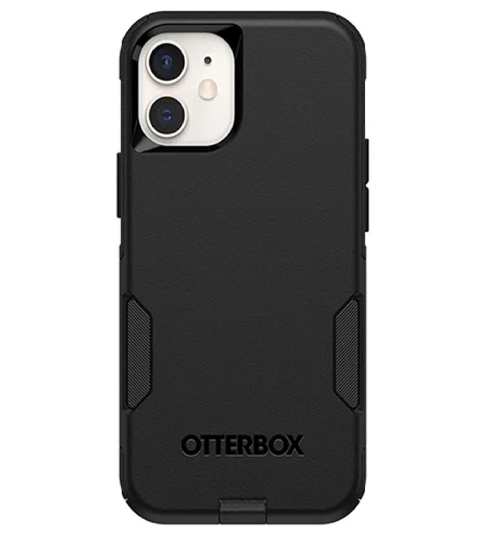 Otterbox Apple iPhone 12 mini Commuter Series Case - Black (77-65356), Wireless Charging Compatible, Dual-Layer Protection, Pocket-Friendly Design