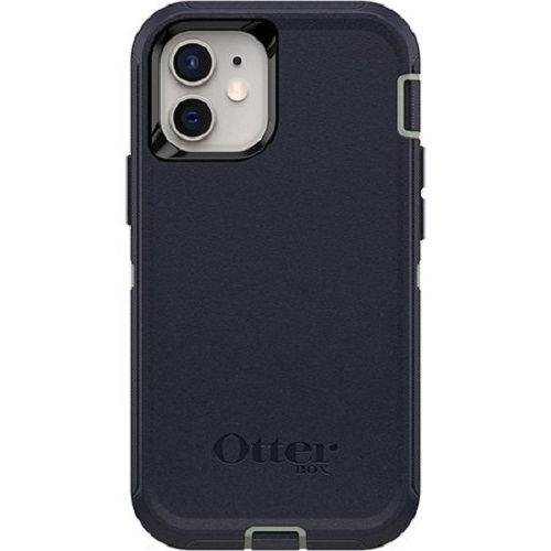 Otterbox Apple iPhone 12 Mini Defender Series Case - Varsity Blues (77-65353), Updated Slimmer Sesign, Same Rugged Protection, Multi-Layer Defense