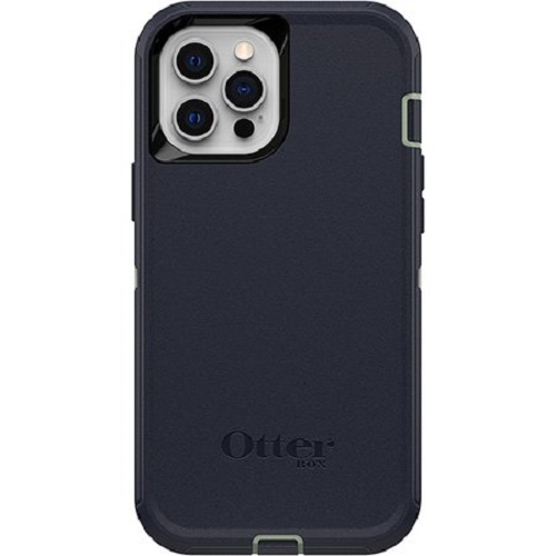 Otterbox Apple iPhone 12 Pro Max Defender Series Case - Varsity Blues (77-65450), Screenless Design, Multi-Layer Defense, Port Covers Prevent Dirt