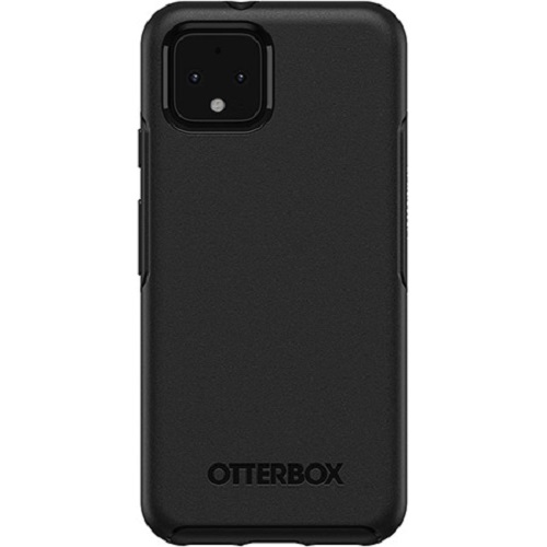 OtterBox Pixel 4 Symmetry Series Case - Black (77-62718), Wireless Charging Compatible, Ultra-Thin Design, Pocket-Friendly Design
