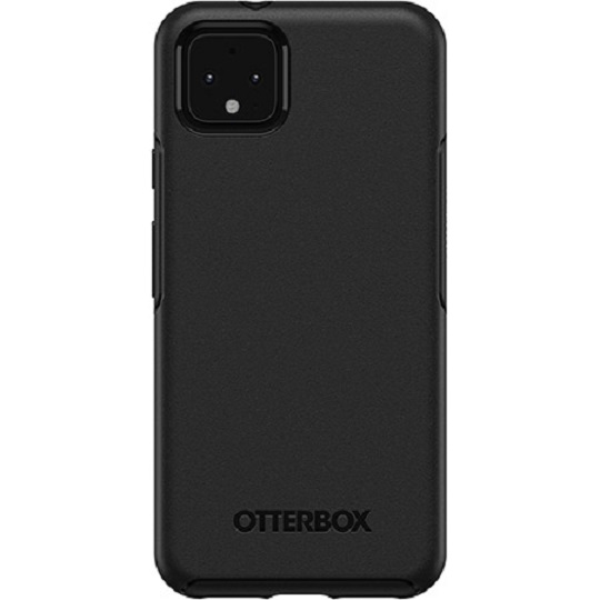 OtterBox Pixel 4 XL Symmetry Series Case - Black (77-62694), Wireless Charging Compatible, Ultra-Thin Design, Pocket-Friendly Design
