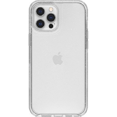 Otterbox Apple iPhone 12 Pro Max Symmetry Series Clear Case - Stardust Glitter (77-65471), Wireless Charging Compatible, Ultra-Thin Design