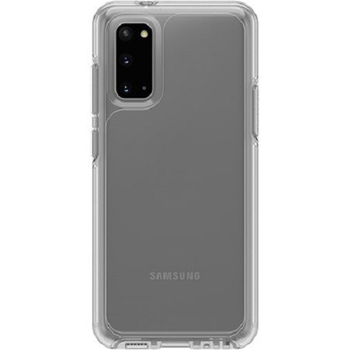 OtterBox Samsung Galaxy S20/Galaxy S20 5G Symmetry Series Clear Case - Clear (77-64196) Durable Protection, Raised  Screen Bumper Help Protect Display