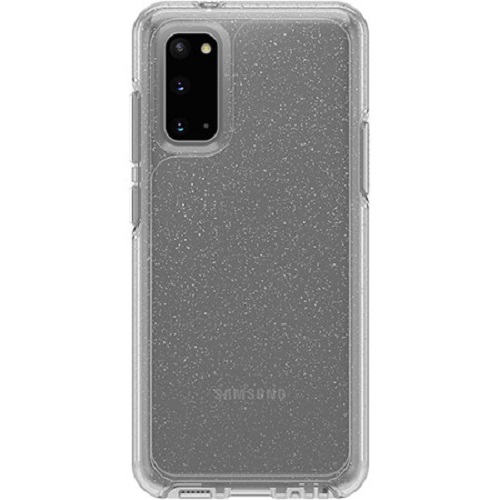 OtterBox Samsung Galaxy S20/Galaxy S20 5G Symmetry Series Clear Case - Stardust Glitter (77-64197), Drop Protection, Ultra-Slim, One-Piece Design