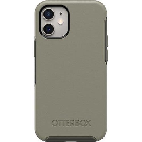 Otterbox Apple iPhone 12 mini Symmetry Series Case - Earl Grey (77-65366), Wireless Charging Compatible, Raised Edges Protect Camera And Screen