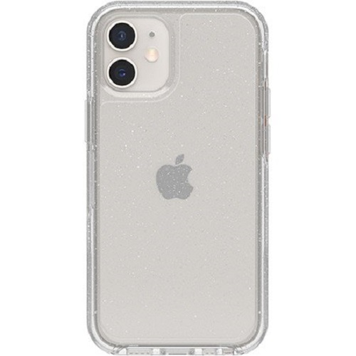 Otterbox Apple  iPhone 12 mini Symmetry Series Clear Casei - Stardust Glitter (77-65374), Wireless Charging Compatible, Ultra-Thin Design, Easy On/Off