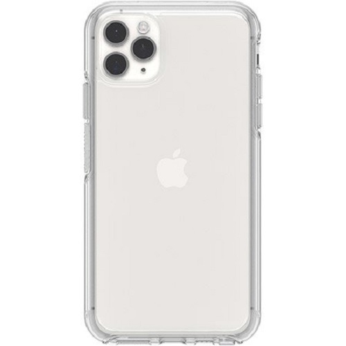 OtterBox Apple iPhone 11 Pro Max Symmetry Series Clear Case - Clear (77-62598), Raised Screen Bumper Helps Protect Your Sceen, Drop Protection