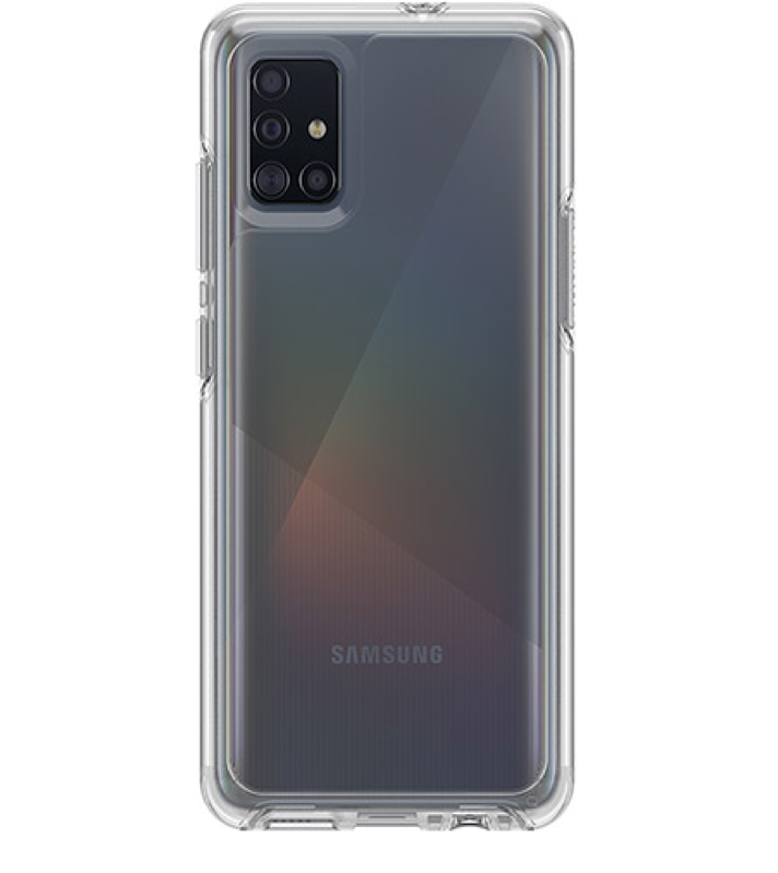 Otterbox Samsung Galaxy A51 Symmetry Series Clear Case - Clear (77-64868), Durable Protection, Raised Screen Bumper Helps Protect Your Display