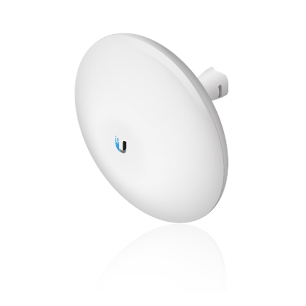 Ubiquiti NanoBeam 2AC 13dBi 2.4GHz 802.11n MIMO antenna, 150+ Mbps, Range 10+ km