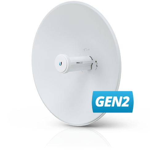 Ubiquiti PowerBeam 5AC Gen2 25dBi 5GHz 802.11ac 2x2 MIMO Antenna, 25+ km