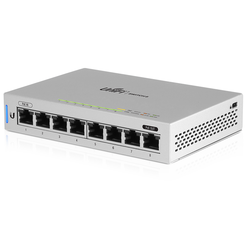 Ubiquiti UniFi Switch 8-port Low Power, non-PoE