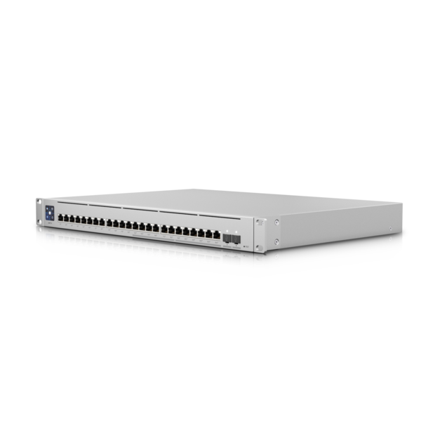 Ubiquiti Switch Enterprise 24-port PoE+ 12x2.5GbE 12x1GbE Ports, Ideal For Wi-Fi 6 AP, 2x 10g SFP+ Ports For Uplinks, Managed Layer 3 Switch