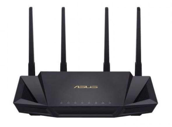 ASUS RT-AX3000 AX3000 Dual Band Wi-Fi 6 (802.11ax) Router, MU-MIMO, OFDMA, AiProtection Pro, ASUS AiMesh (WIFI6)