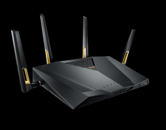 ASUS RT-AX88U AX6000 Dual Band Wi-Fi 6 (802.11ax) Router, MU-MIMO, OFDMA (WIFI6)