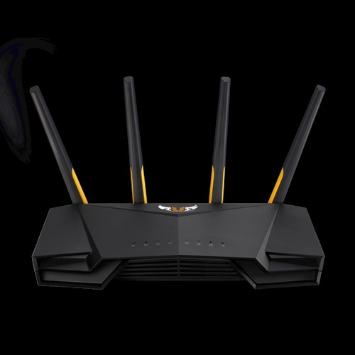 ASUS TUF-AX3000 TUF GAMING AX3000 Dual Band Wi-Fi 6 (802.11ax) Gaming Router, (2402Mbps+574Mbps) MU-MIMO, OFDMA, AiProtection Pro, ASUS AiMesh Beamfor