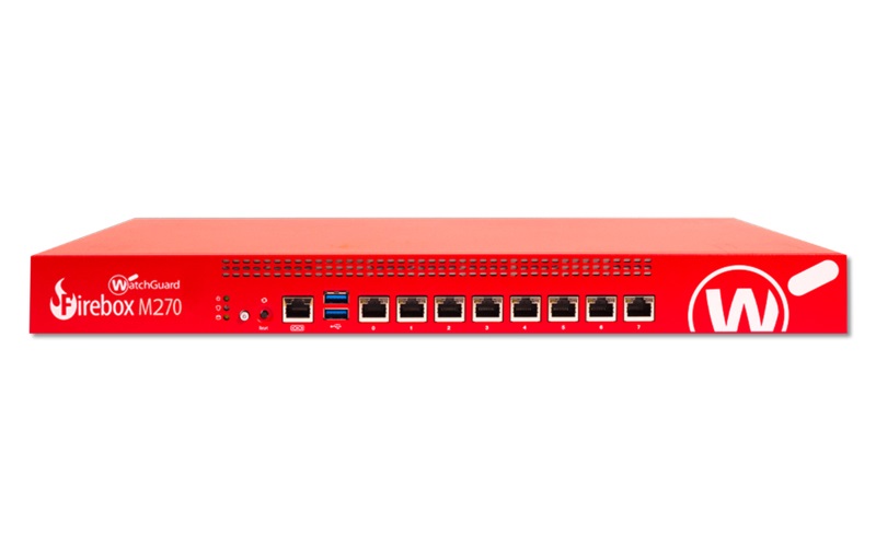 WatchGuard Firebox M270 with 1-yr Standard Support - Only available to WGOne Silver/Gold Partners