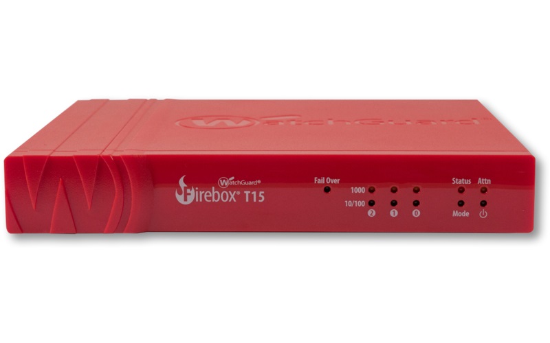 WatchGuard Firebox T15 with 3-yr Basic Security Suite (WW)