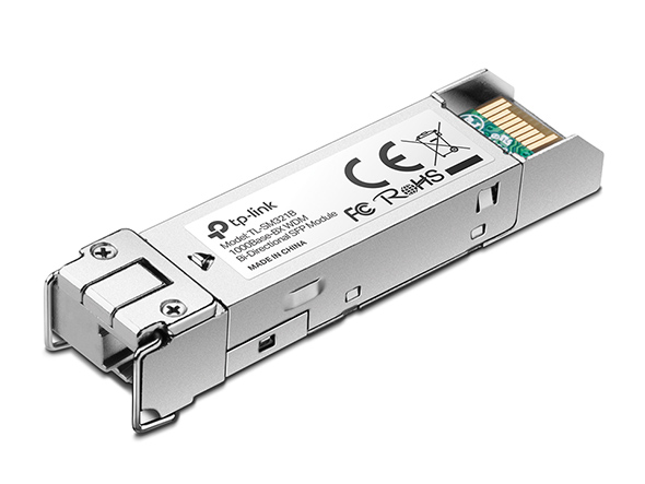 TP-Link 1000Base-BX WDM Bi-Directional SFP Module (TL-SM321B-2) TX: 1310nm, RX: 1550nm, Up To 2KM Transmission Distance