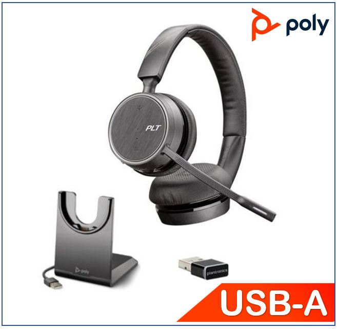 PLANTRONICS VOYAGER 4220 UC,USB-A CABLE, BT600,CHARGE STAND UC,USB-A CABLE