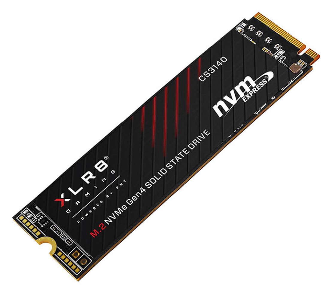 PNY CS3140 2TB NVMe Gen4 SSD for PS5 7500MB/s 6850MB/s R/W 1400TBW 650K/700K 2M hrs MTBF 5yrs wty ~MZ-V8P2T0CW MZ-V8P2T0BW WDS200T1XHE