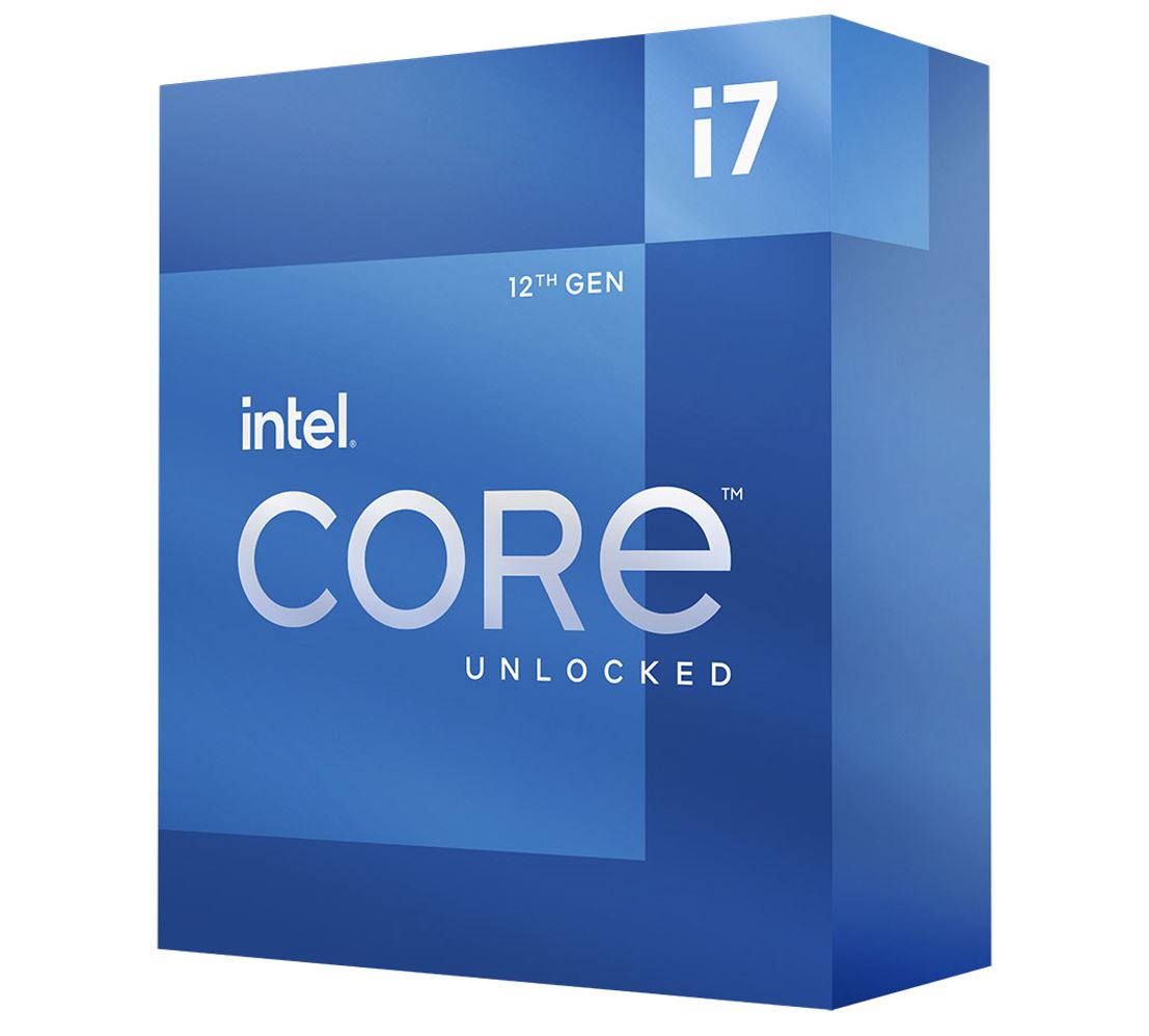 Intel i7-12700K CPU 3.6GHz (5.0GHz Turbo) 12th Gen LGA1700 12-Cores 20-Threads 25MB 125W UHD Graphic 770 Unlocked Retail Box Alder Lake no Fan