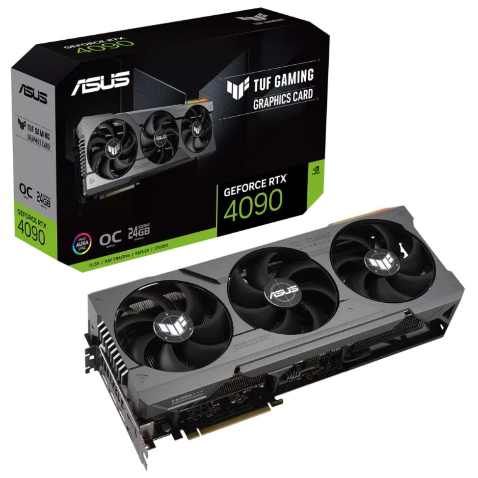 ASUS NVIDIA GeForce TUF-RTX4090-O24G-GAMING OC Edition 24GB GDDR6X
