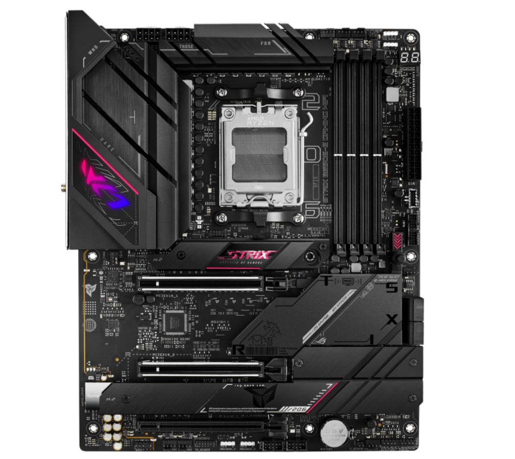 ASUS ROG STRIX B650E-E GAMING WIFI (AM5) ATX Motherboard 4x DDR5 128GB, 2 x PCIe 5.0 x16, 4 x M.2,4 x SATA,Wi-Fi 6E,2.5Gb Ethernet